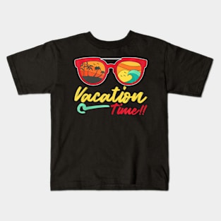 Family Vacation Summer Vacation Family Trip Holiday Kids T-Shirt